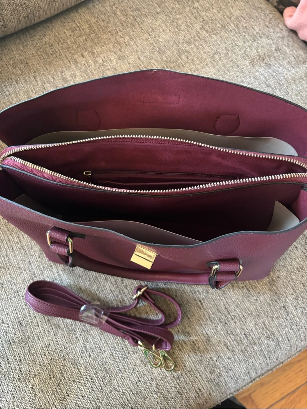 Kelly & Katie pebbled satchel